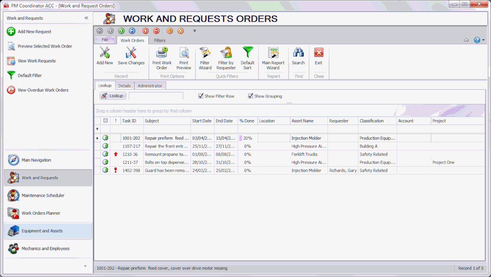 PM Software screenshot 1